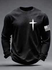 Men's The Way The Truth & The Life Waffle Long Sleeve T-Shirt