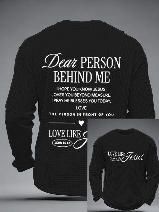 Men's Faith Waffle Top