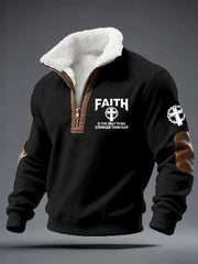 Men's Faith Print Sweatshirt