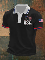 Men's USA Winter Sports 2026 Printed Shirt
