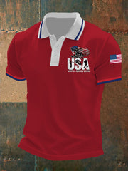 Men's USA Winter Sports 2026 Printed Shirt