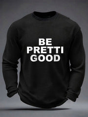 Men's Be Pretti Good Minneapolis Resist Waffle Long Sleeve T-Shirt