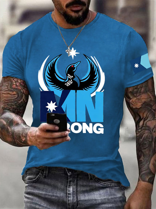 Men's Stand With Minnesota Minnesota Strong Short Sleeve T-shirt