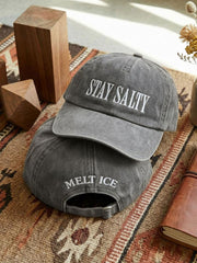 Stay Salty Melt ICE Printed Casual Unisex Cap