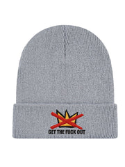 Get the fuck out Unisex knitted hats