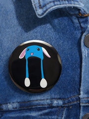Bunny Hat Activism Pin