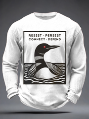 Men's Resist Loon Waffle Long Sleeve T-Shirt