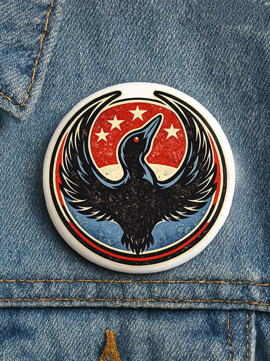 Minnesota Rebel Alliance Loon Bird Pin