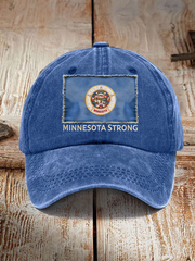 Unisex Minnesota Strong Print Hat