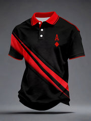 Men's Diamond A Playing Card Tops