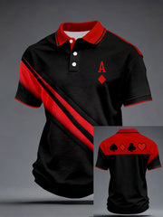 Men's Diamond A Playing Card Tops