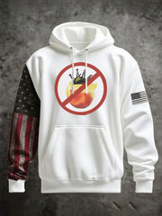 Men's No Kings Printed Hoodie