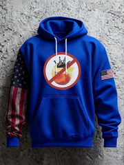Men's No Kings Printed Hoodie