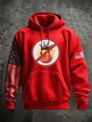 Men's No Kings Printed Hoodie