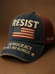 Unisex No Kings Design Print Hat