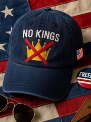 Unisex FDT No Kings Printed Hat