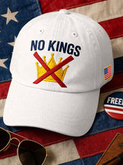 Unisex FDT No Kings Printed Hat