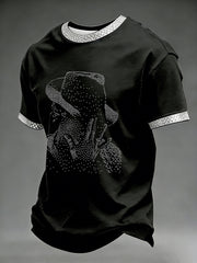 Men's Pop Music Inspired Casual T-shirt