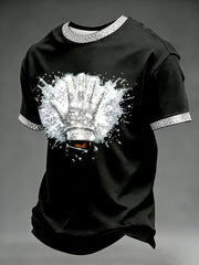 Men's Pop Music Inspired Casual T-shirt