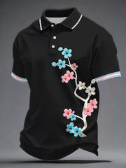 Men's Transgender Pride Print Casual Top
