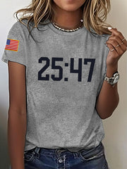 Women's FDT 2547 Remove Printed T-Shirt