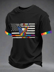Men's 'We The People Means Everyone' Printed Short Sleeve T-Shirt