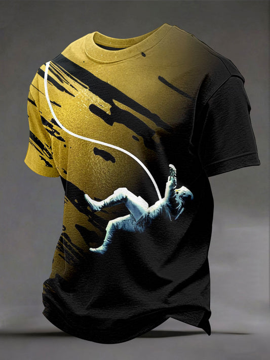 Men's Astronaut Falling in Space T-Shirts