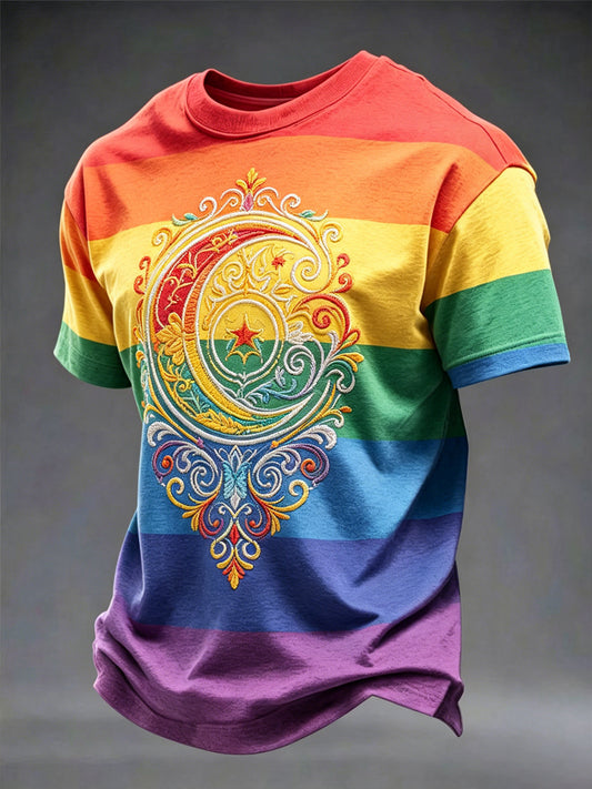 Men's Pride Month Printed T-shirt