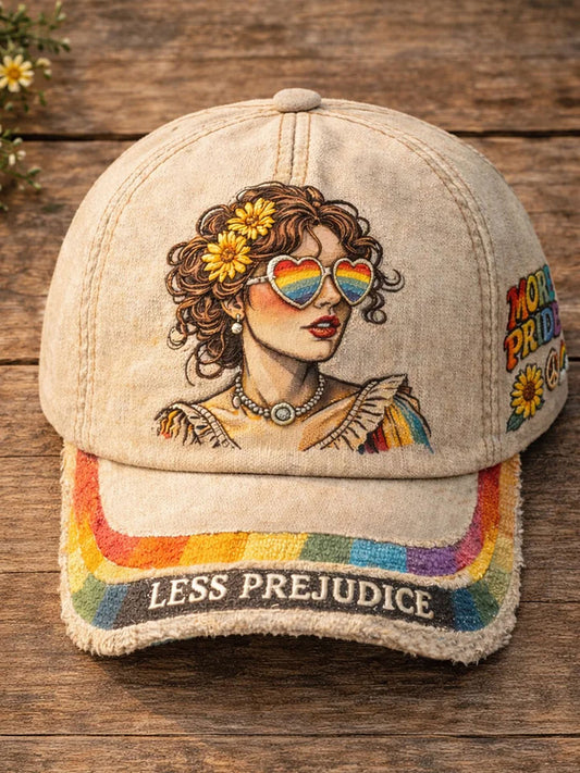 Unisex Pride Month LGBT Art  Print Hat