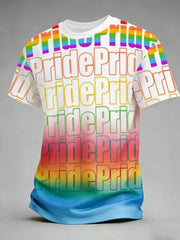 Men's Pride Month Short Sleeves T-shirt