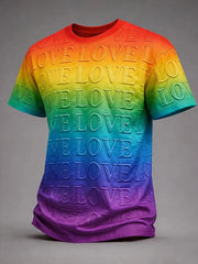 Men's Pride Month Short Sleeves T-shirt