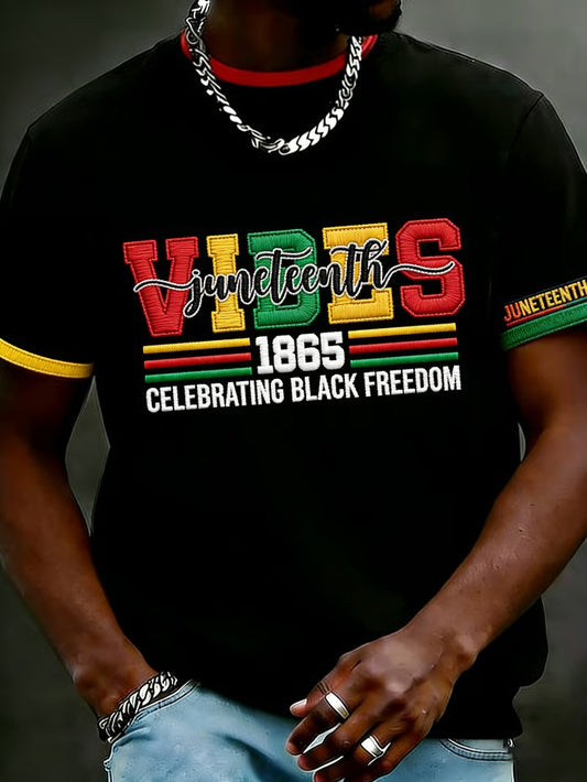 Men's Juneteenth 1865 Printed T-shirt
