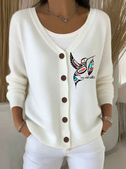 Women's Every Child Matters Printed Casual Cardigan