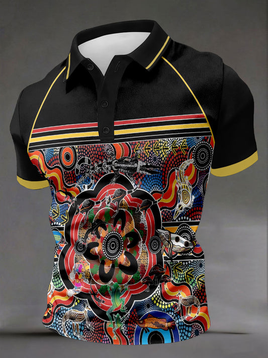 Men's Indigenous Art Tops