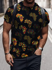 Men's Juneteenth Print short sleeves t-shirt