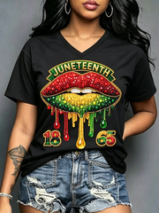 Women's Juneteenth 1865 Short Sleeve T-Shirt