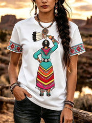 Women's Native American Art T-Shirt