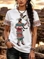 Women's Native American Art T-Shirt