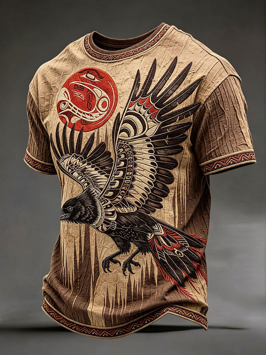 Men's Native Art Print T-Shirts