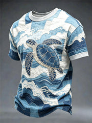 Men's World Ocean Day Printed T-shirt