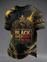 Men's Juneteenth Short Sleeves T-shirt