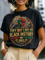 Women's  THey Not Like Us  Short Sleeve T-Shirt