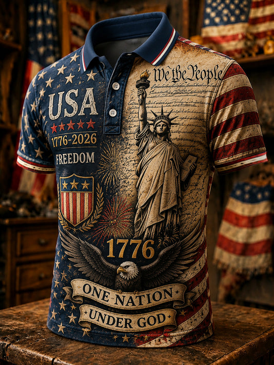 Men's polo shirt
