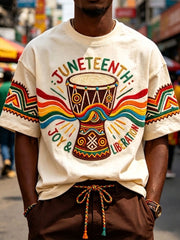 Men's Juneteenth Short Sleeves T-shirt