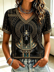 Women's Ancient Egypt Anubis T-shirts
