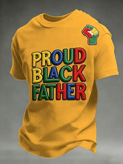 Men's Juneteenth  Print Casual Tee