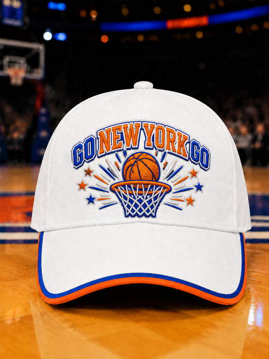 Unisex GO NEW YORK GO! Gift For Basketball Fans Hat