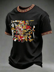Men's Aztec Print Casual T-shirt