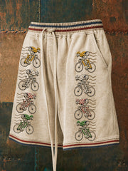 Men's Skeleton Bicycle Shorts