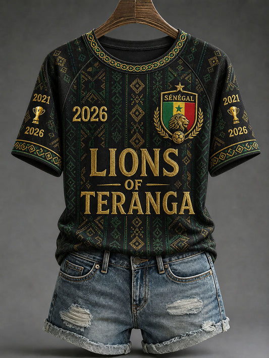 Women's 2026 Senegal Football T-shirts